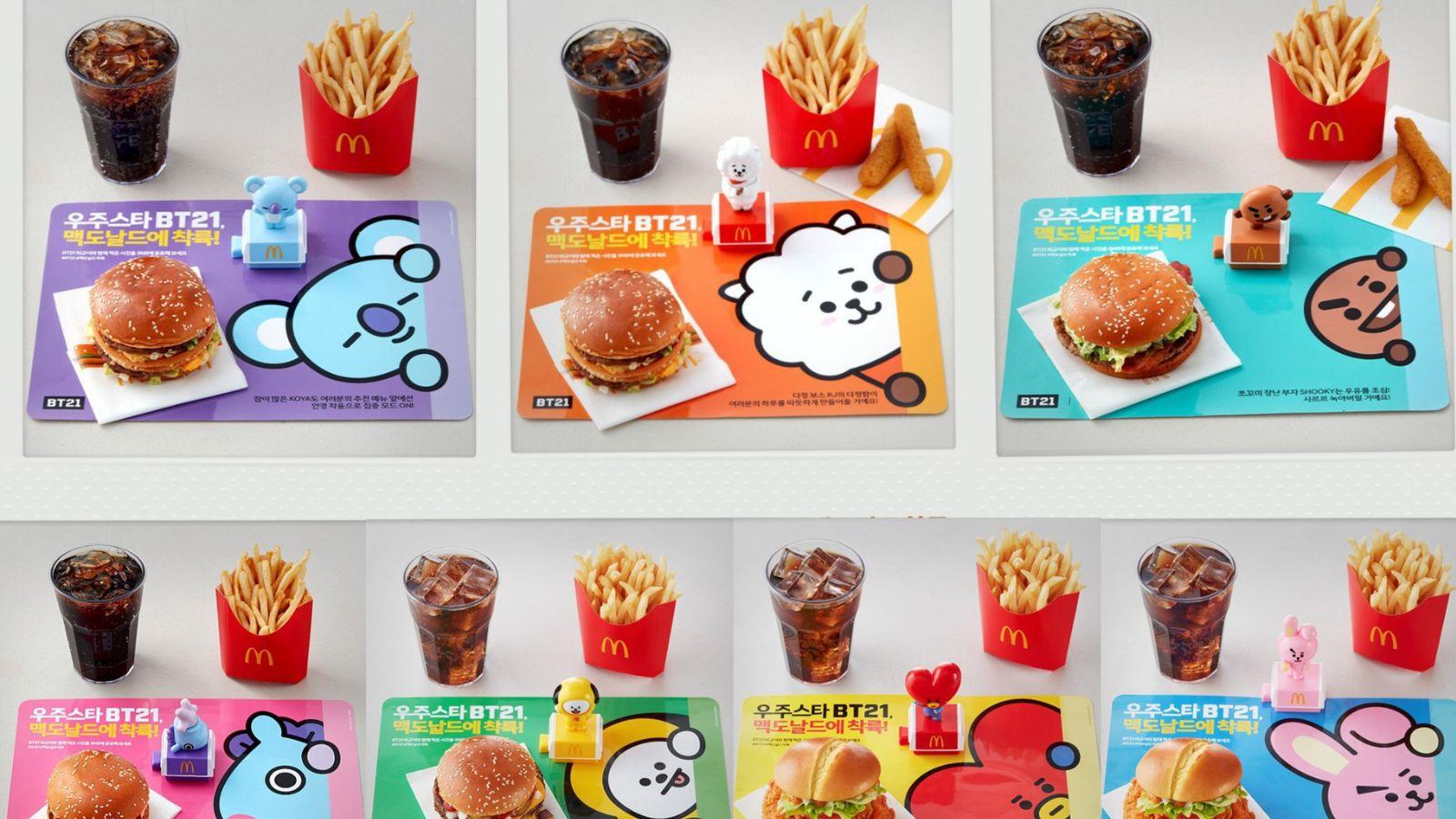 McDonald’s launches adorable BTS Happy Meal figures, but they won’t be ...