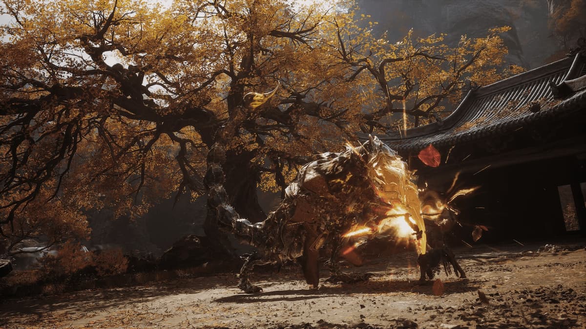 Black Myth Wukong combat cinematic photo