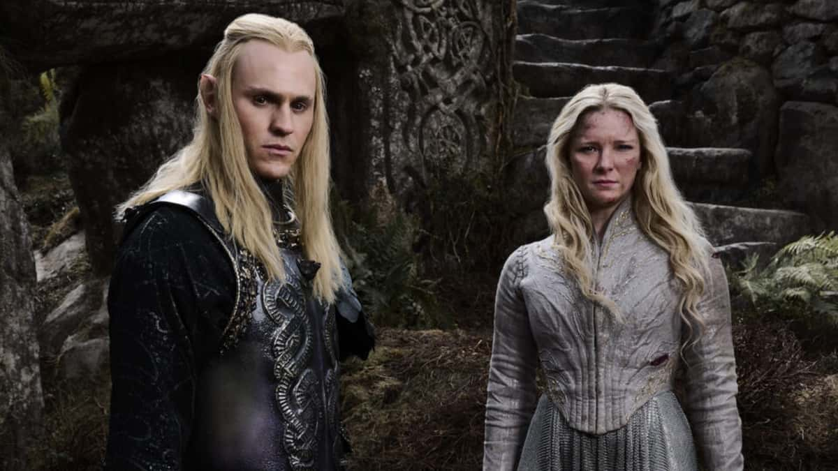 Galadriel and Sauron in Rings of Power S2