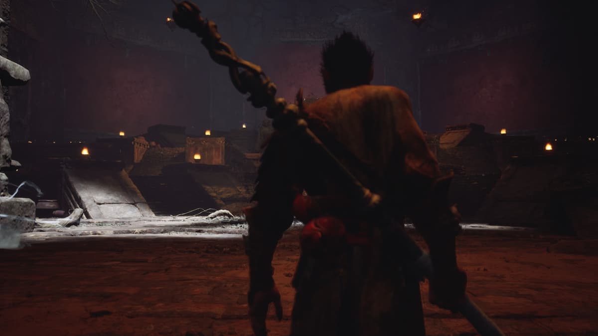 A screenshot from the game Black Myth: Wukong