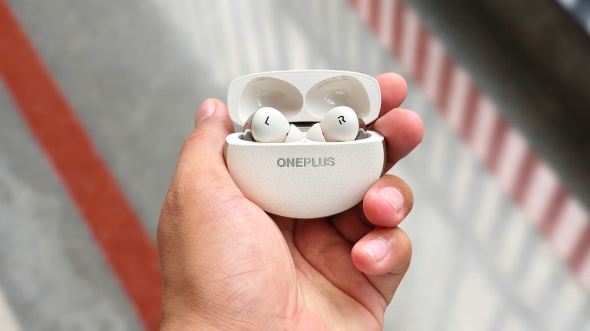 OnePlus Buds Pro 3 with case open.