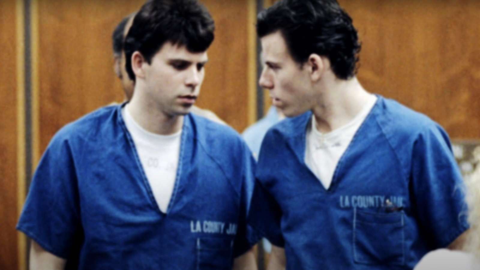 Lyle and Erik Menendez in court