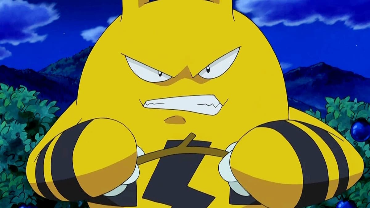 Angry Elekid Pokemon.