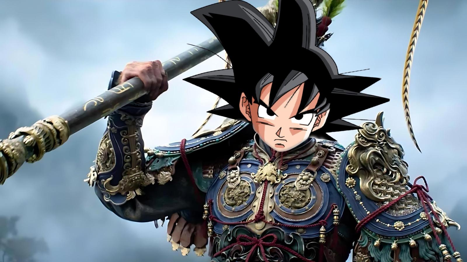 Goku as the destined one in Black Myth Wukong