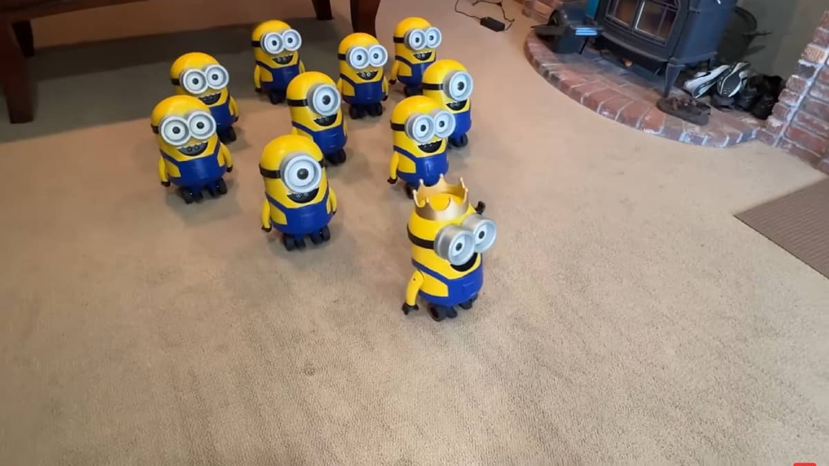 Robot minions take a test-drive