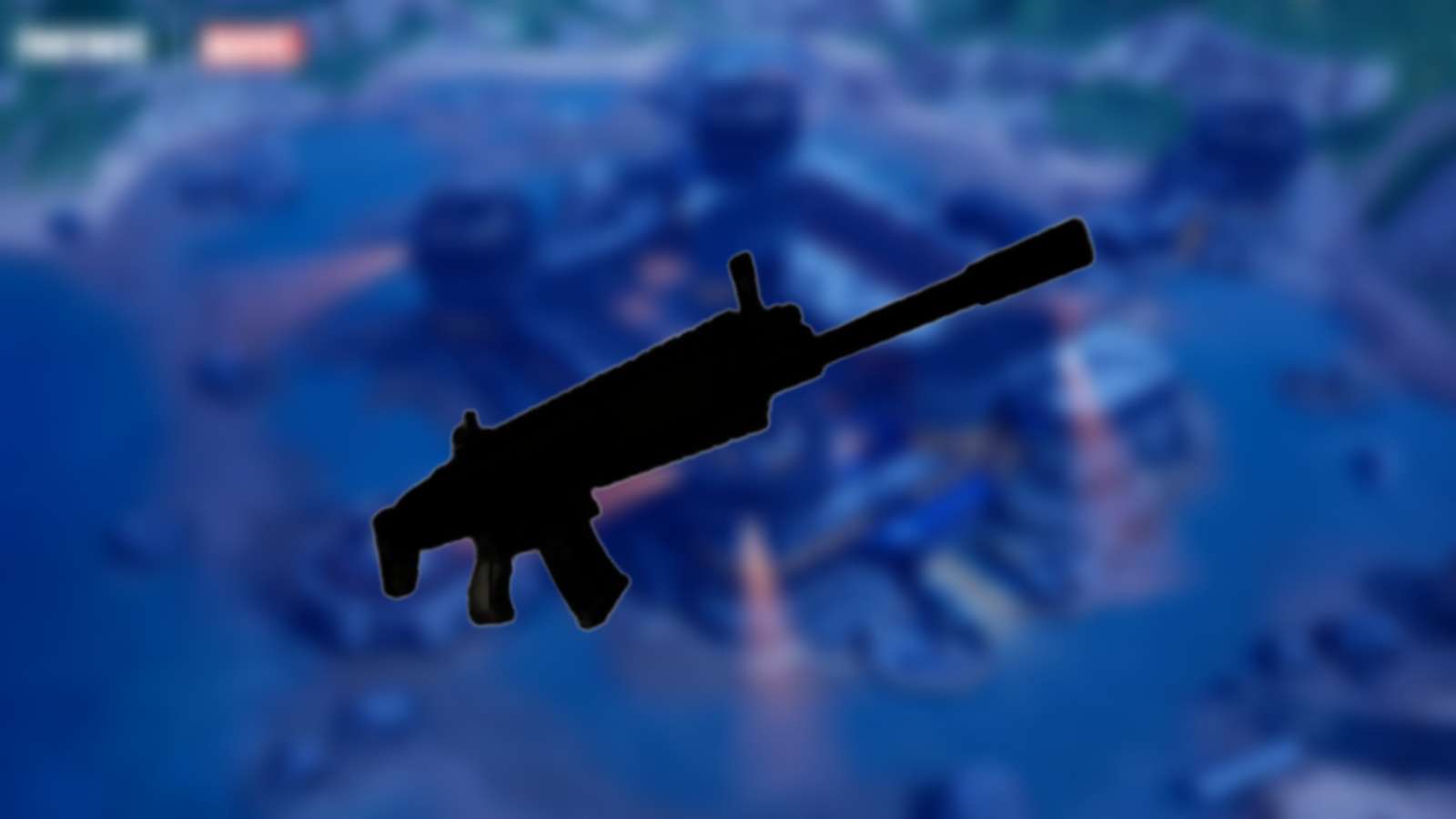 A screenshot featuring the Striker AR in Fortnite.