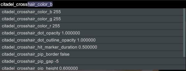 Deadlock console commands