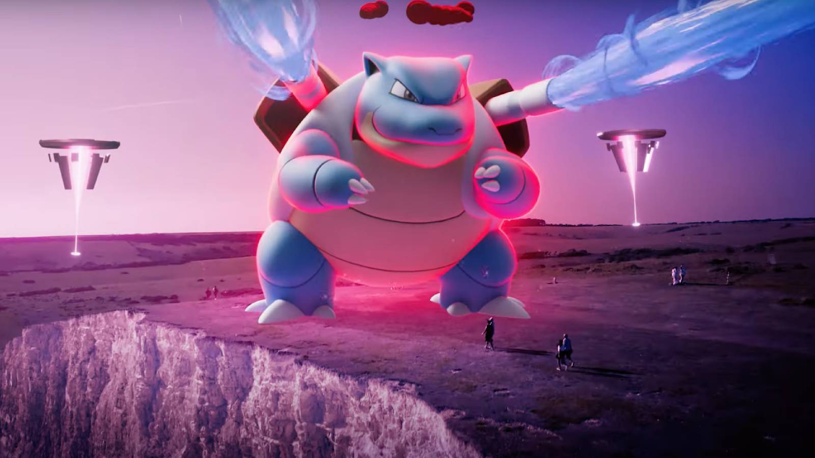 Dynamax Blastoise is shown