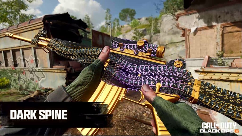 dark spine camo in black ops 6