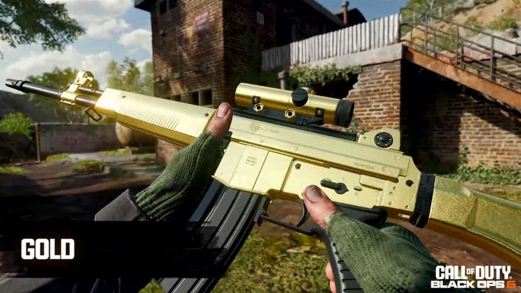 gold camo in black ops 6