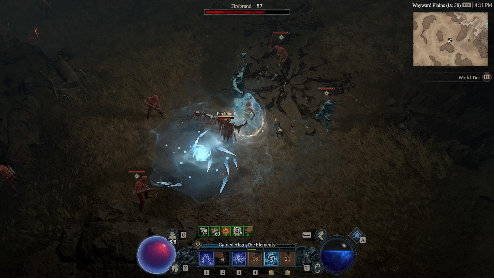 Лучшие сборки Frozen Orb Sorcerer в Diablo 4 в пятом сезоне