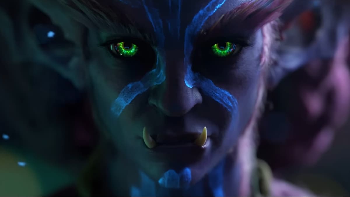 A screenshot from WoW: The War Within trailer