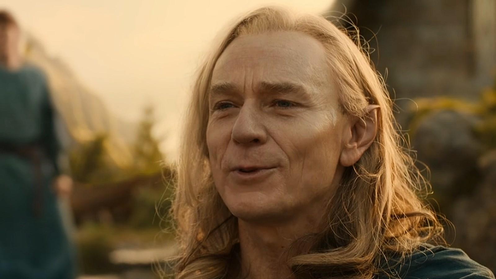 Cirdan (without a beard) in Rings of Power