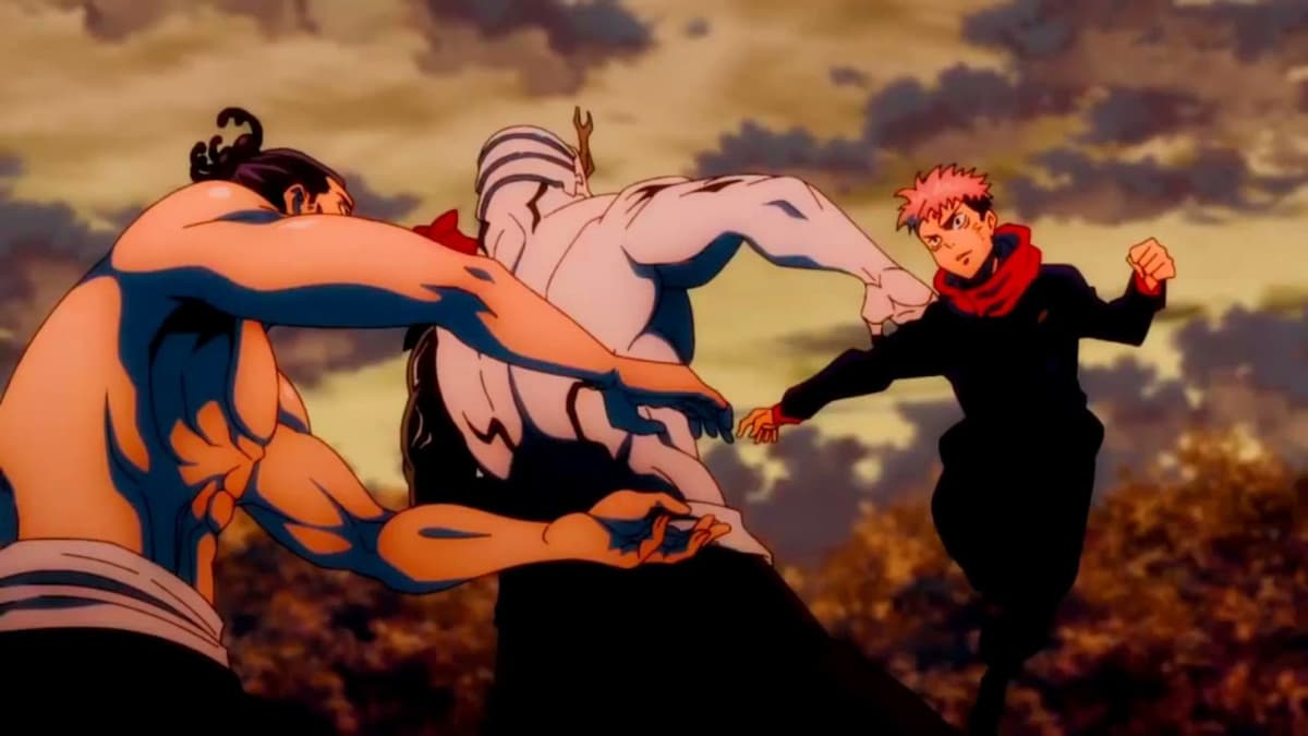 Yuji and Todo vs. Hanami in Jujutsu Kaisen