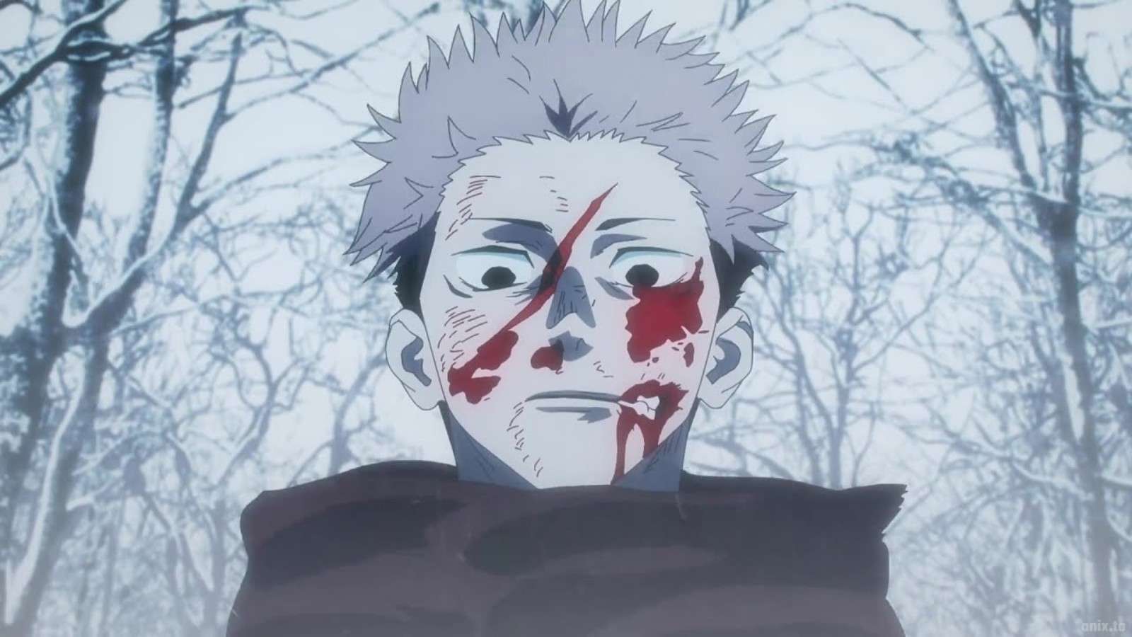 Yuji in Jujutsu Kaisen