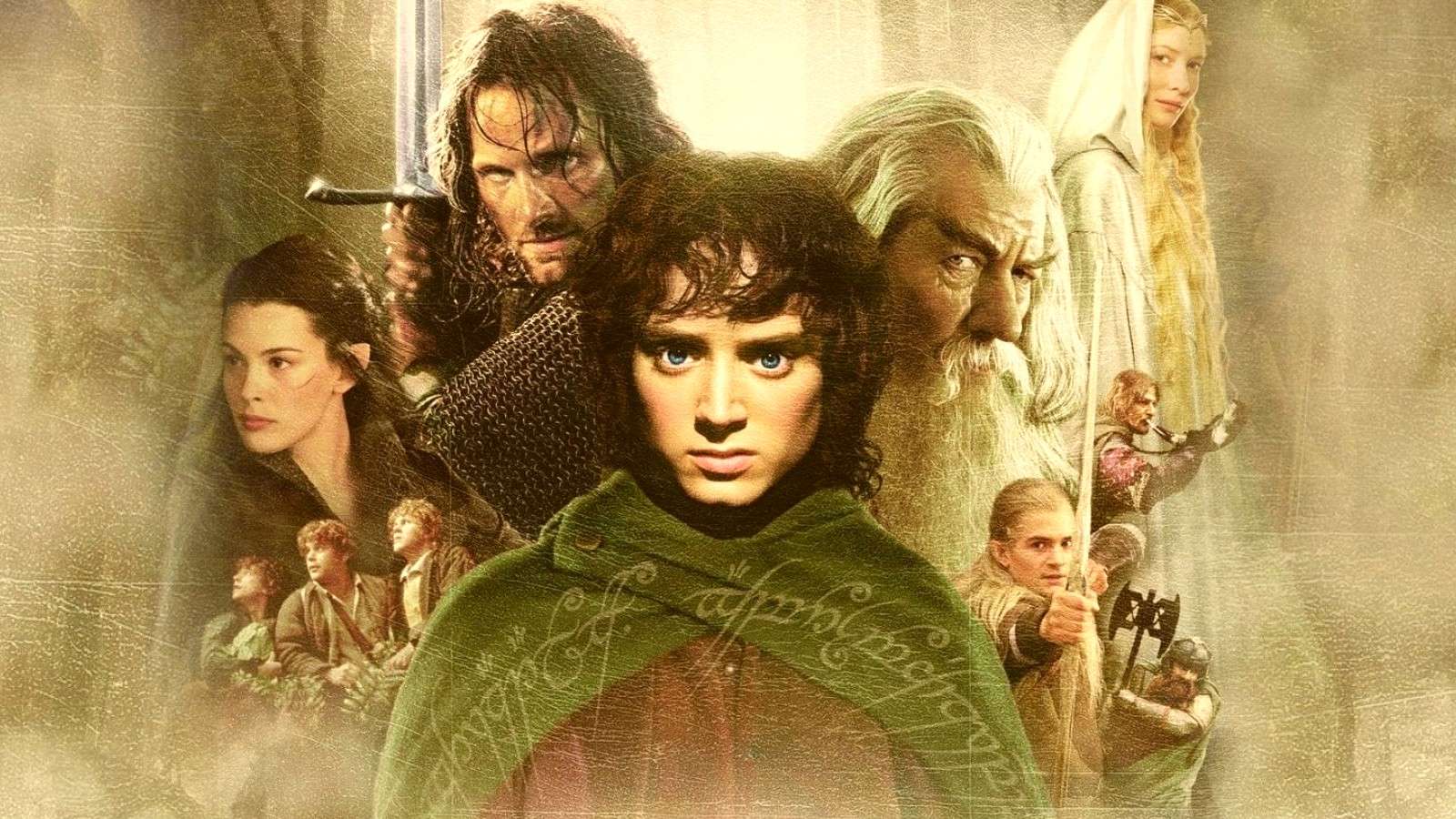 The cast of Lord of the Rings: The Fellowship of the Ring