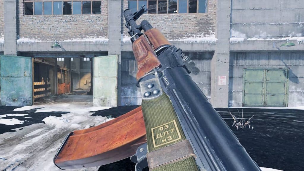 The AK-74 being inspected in Black Ops 6.