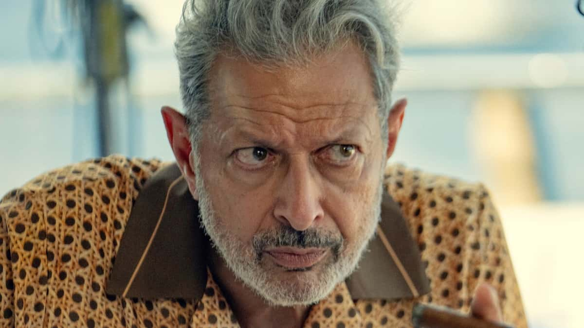 Jeff Goldblum as Zeus in Kaos on Netflix