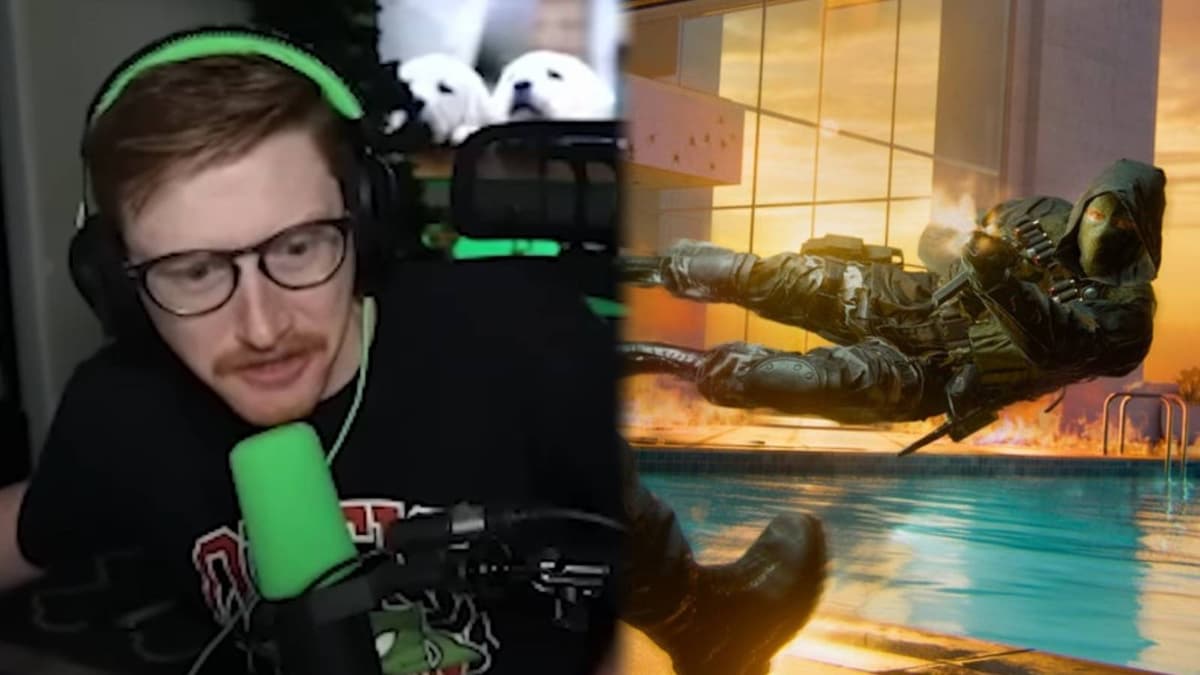 Scump next to Black Ops 6 cinematic