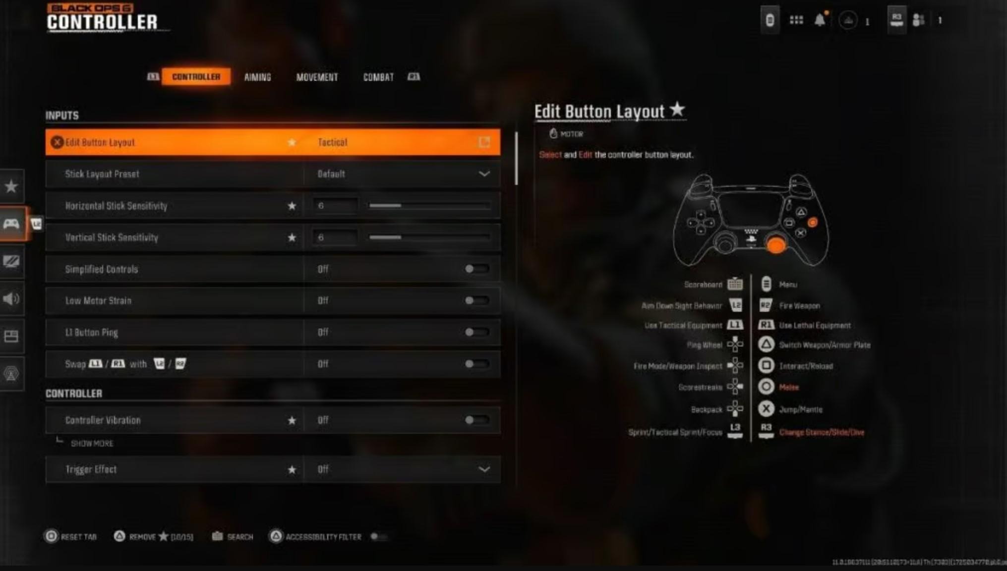 Black Ops 6 controller settings