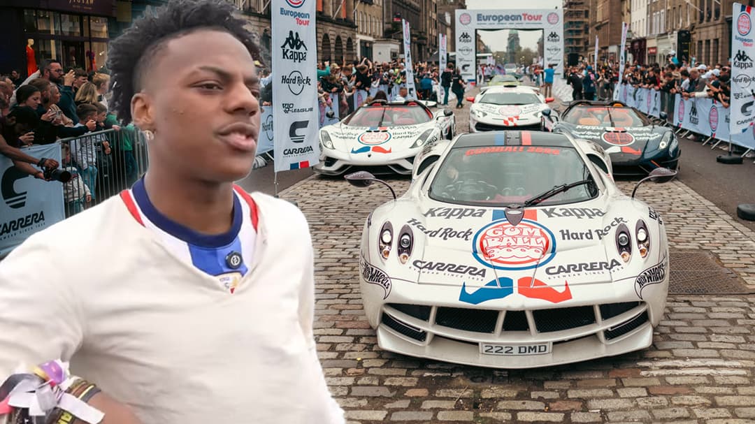 IShowSpeed ​​среди влиятельных лиц YouTube, участвующих в ралли суперкаров Gumball 3000 в Азии