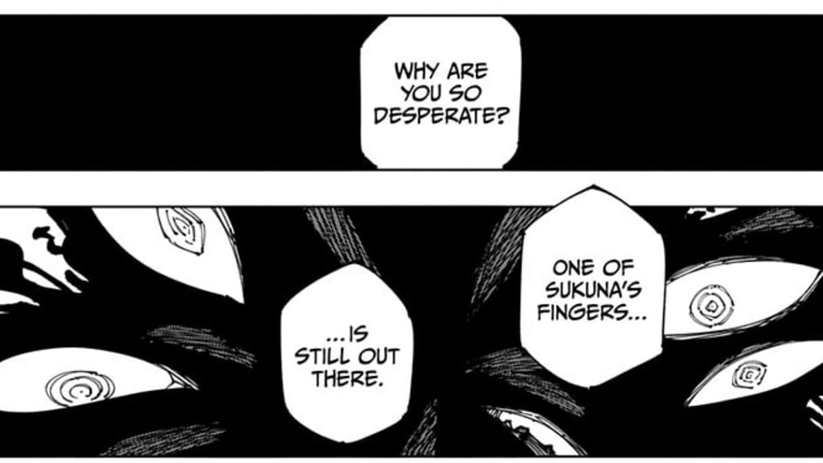 O final do Jujutsu Kaisen explicado: O que acontece com o dedo de Sukuna?