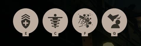 Mo and Krill ability icons