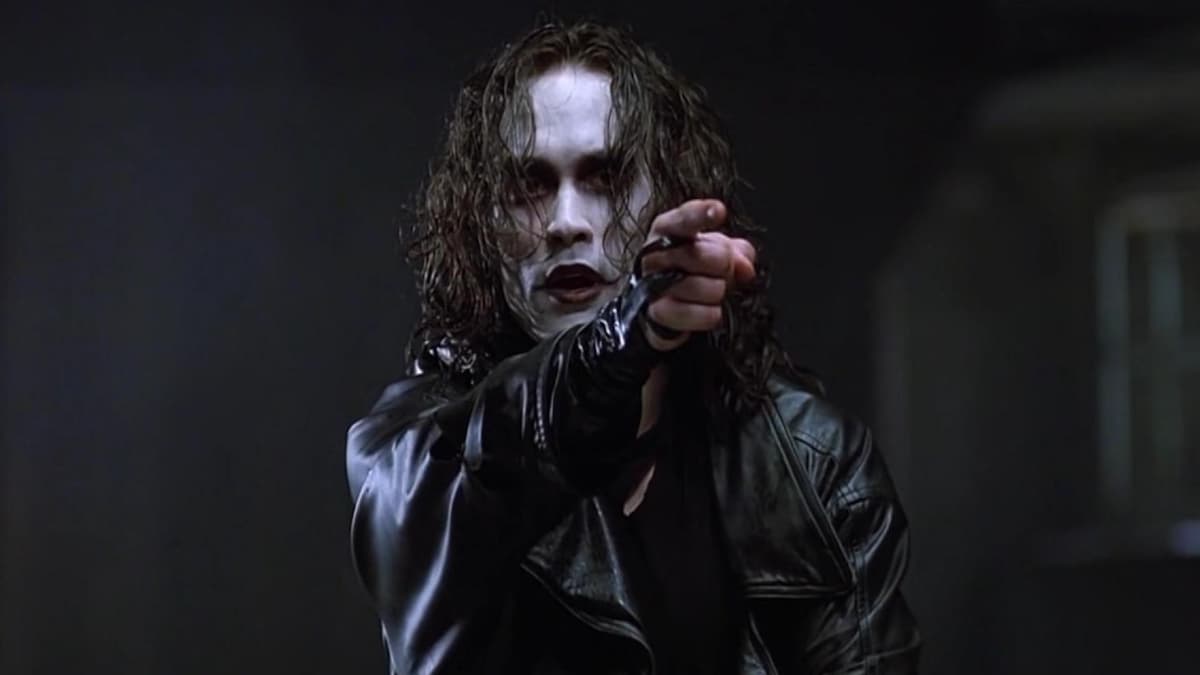 Brandon Lee in The Crow