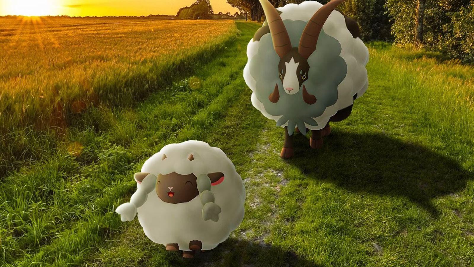 Pokemon Go Skwovet and Wooloo collection challenge