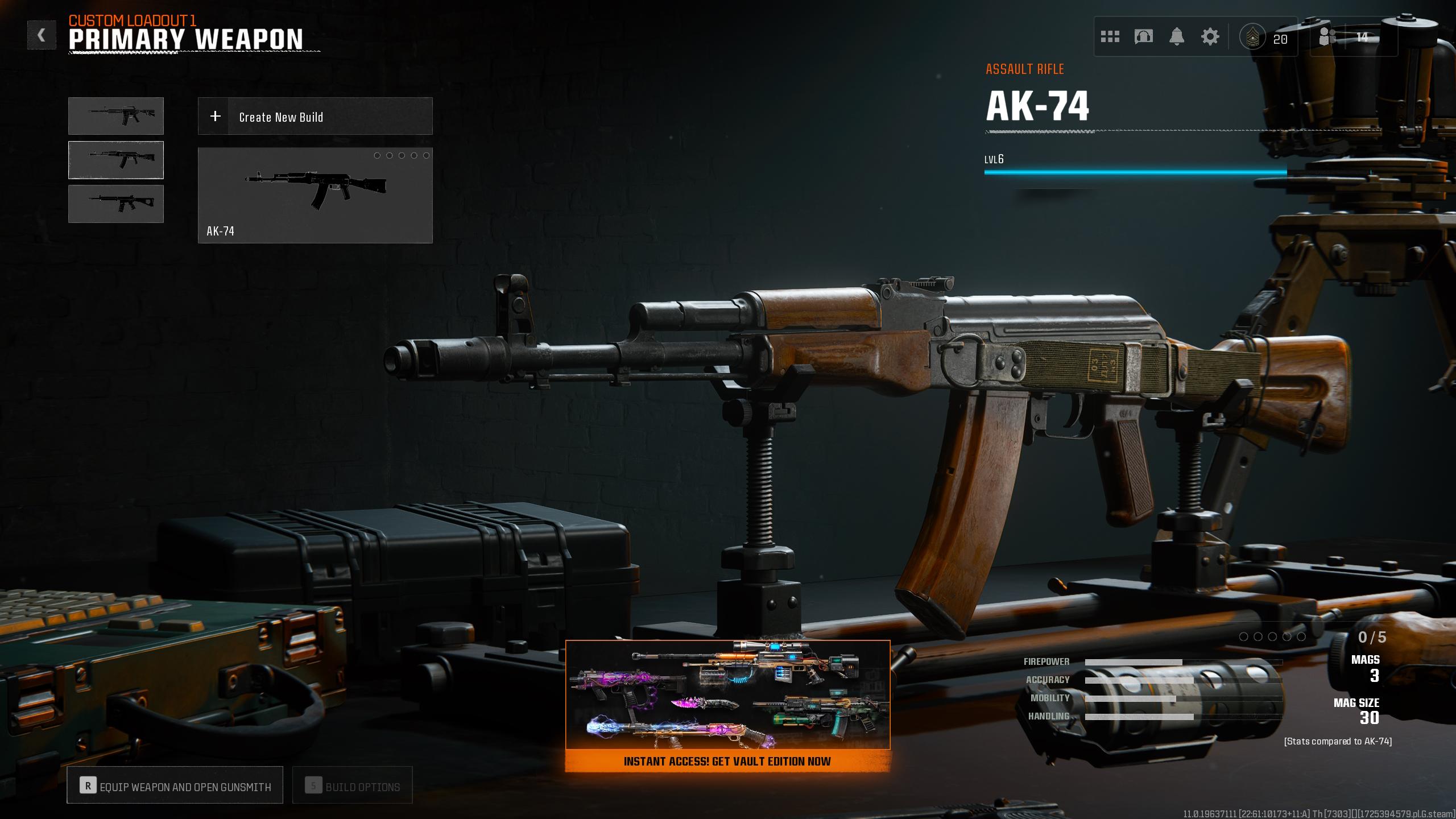 AK-74 in Black Ops 6.