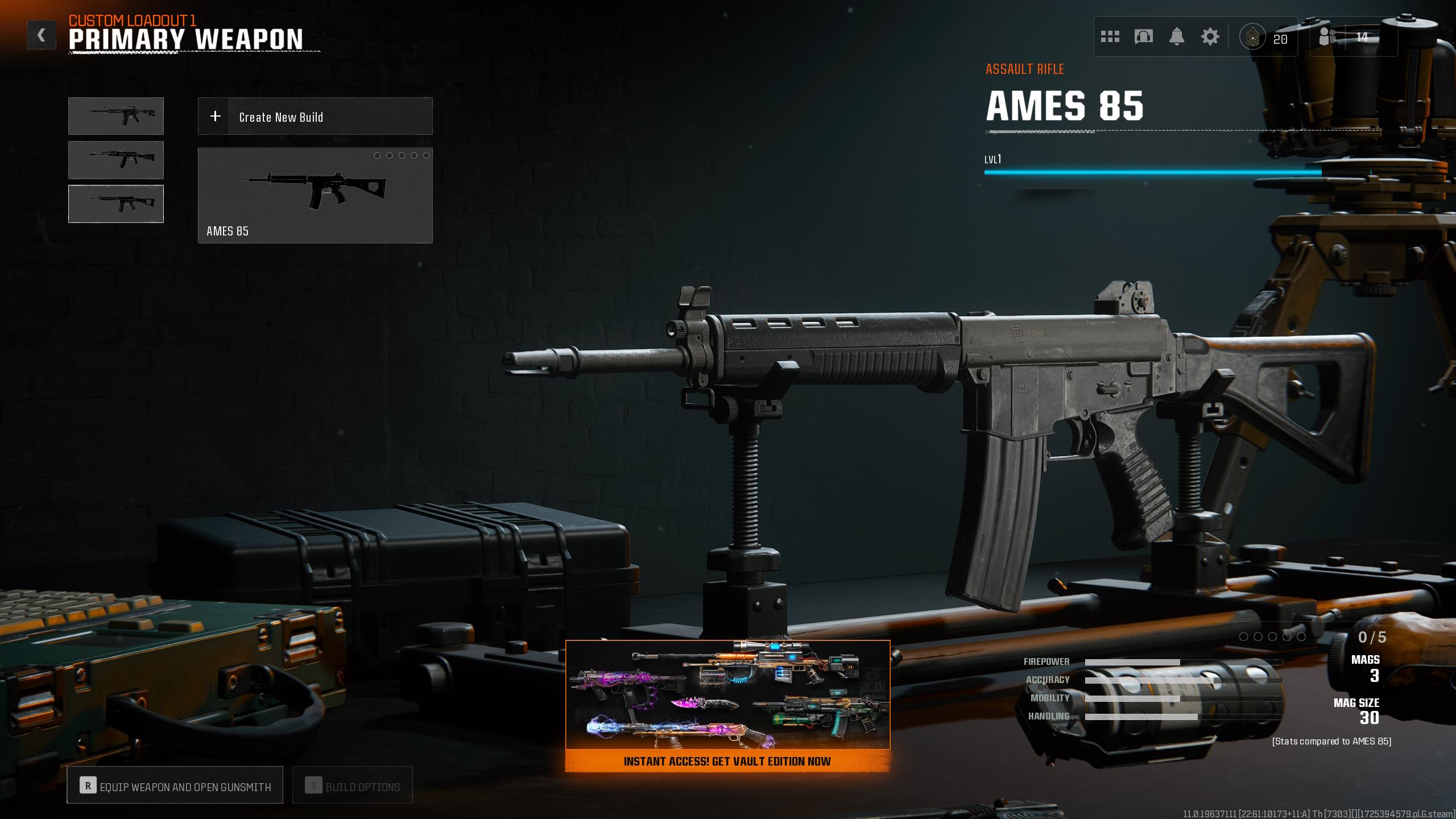 AMES 85 in Black Ops 6.