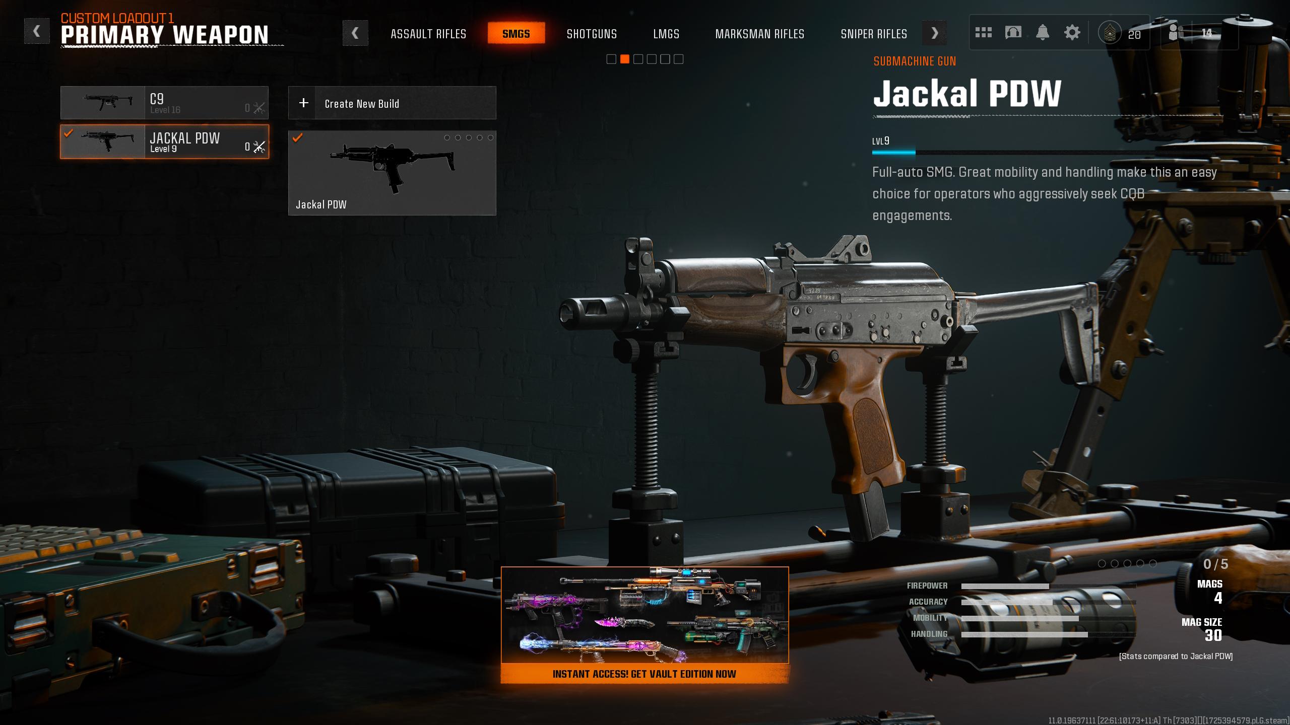 Jackal PDW in Black Ops 6.