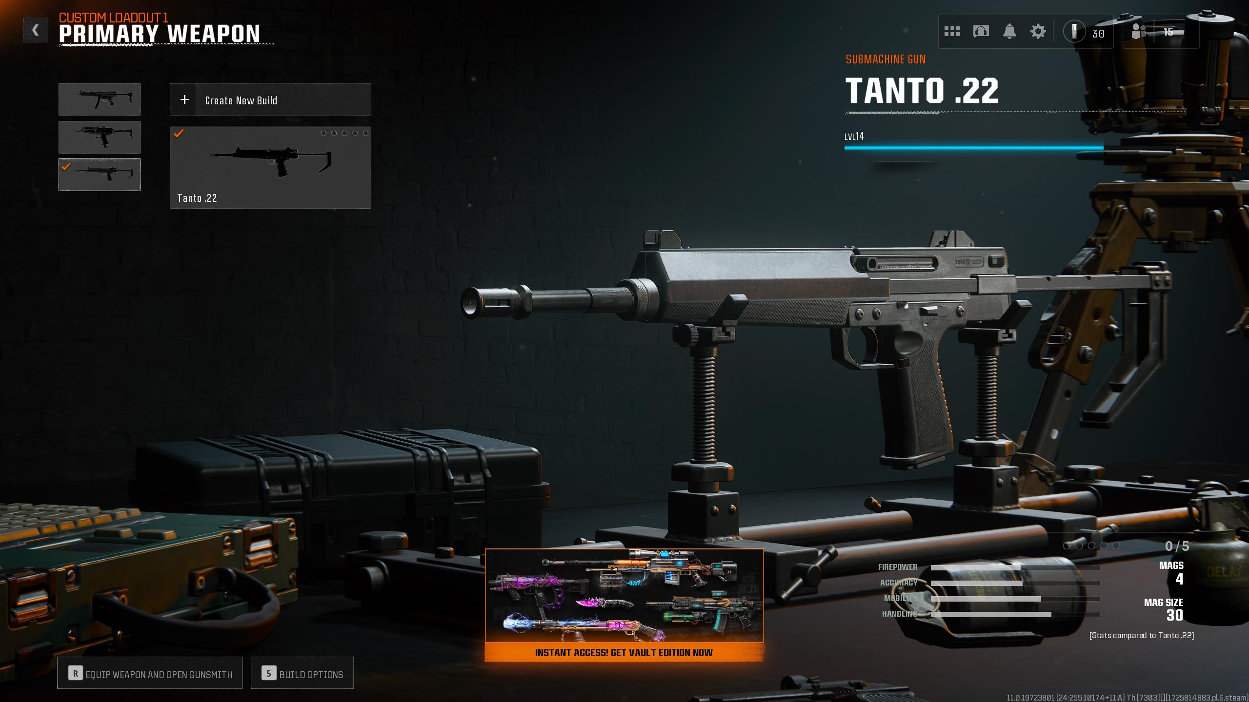 Tanto .22 in Black Ops 6.