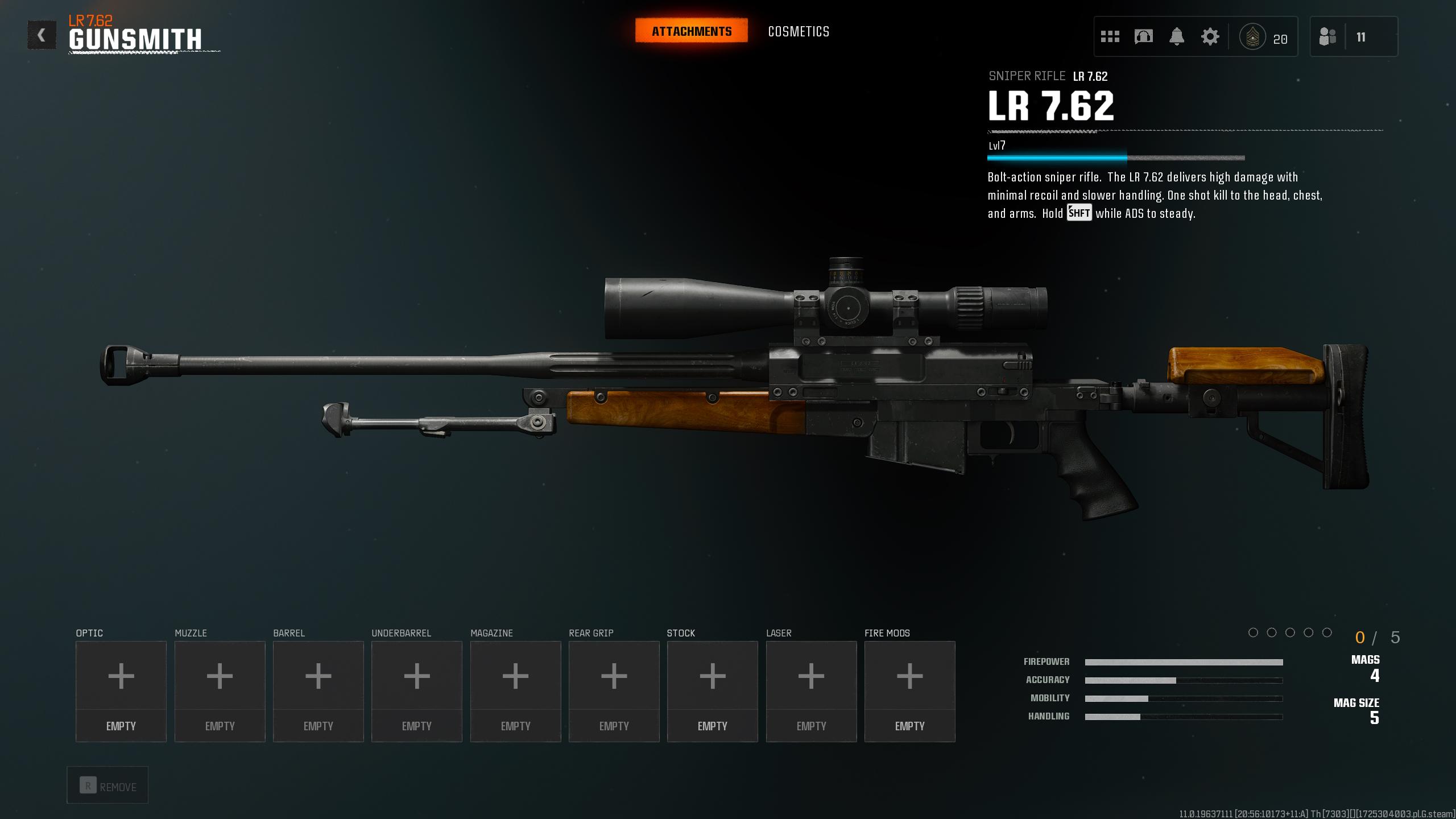 LR 7.62 loadout in Black Ops 6.