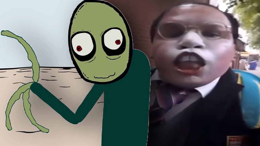 Создатель Salad Fingers поделился шокирующими воспоминаниями об умном школьнике9