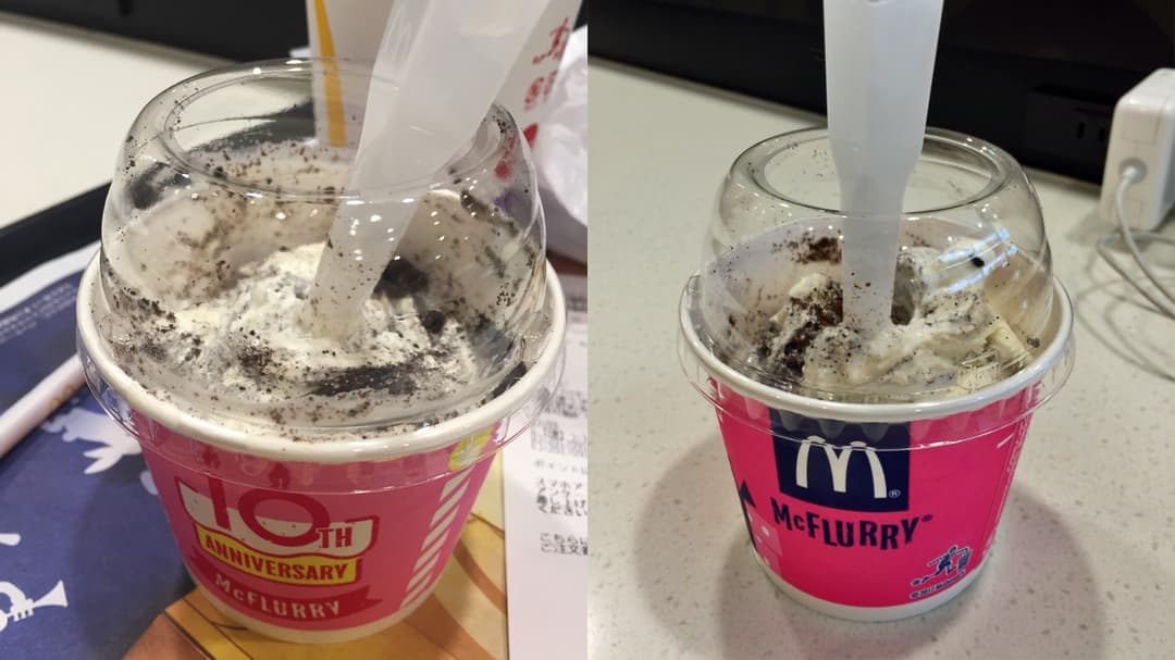 McDonald’s демонстрирует масштабные изменения в McFlurry наряду с новым «мини» размером