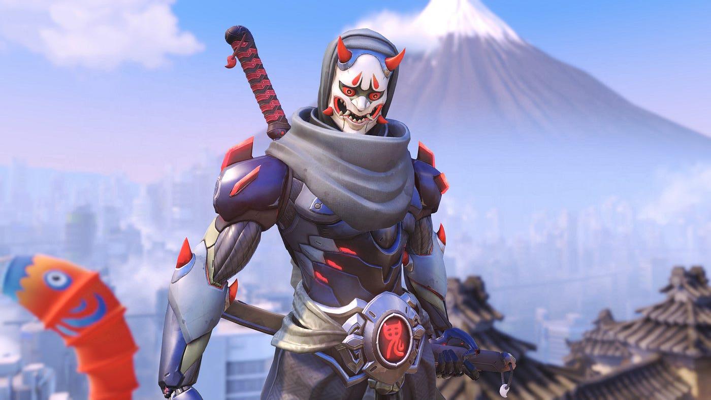 Oni Genji in Overwatch