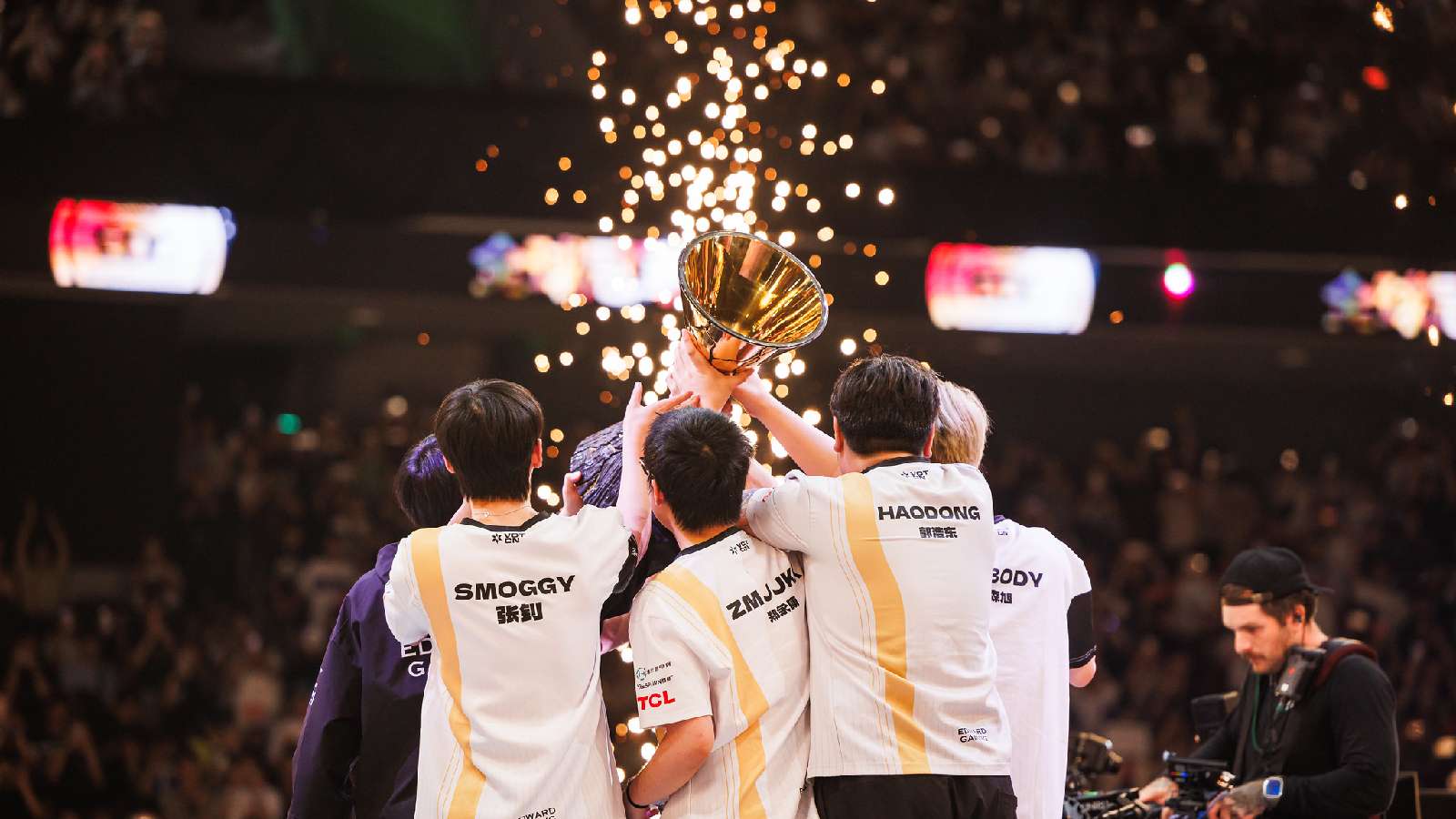 EDG lifts Valorant Champions trophy