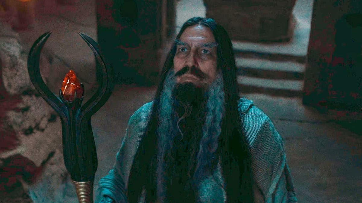 The Dark Wizard in Rings of Power