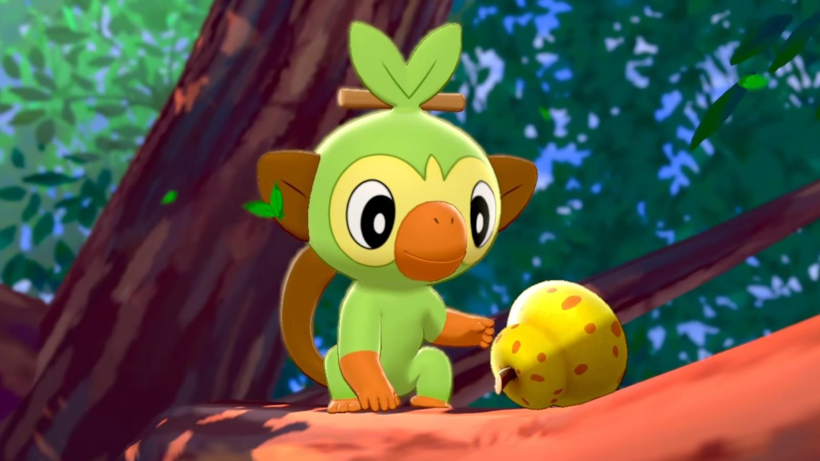 grookey pokemon galar starter