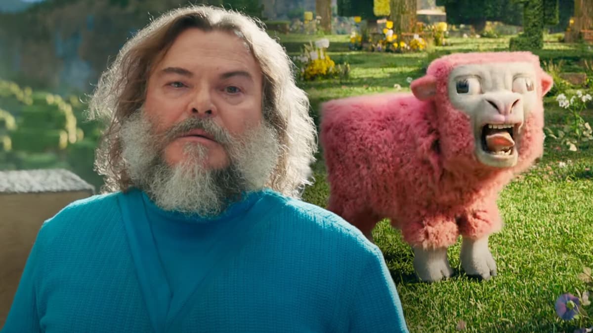 Jack Black as Steve in A Minecraft Movie