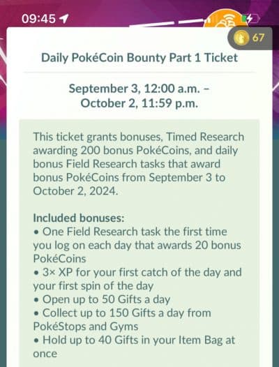 pokemon go coin bounty bonuses