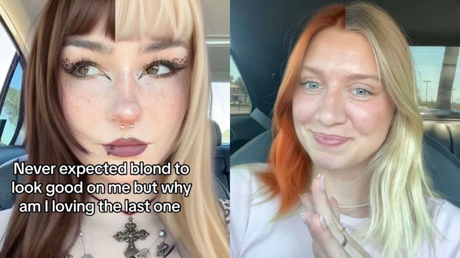 How to get the hair color changing filter on TikTok