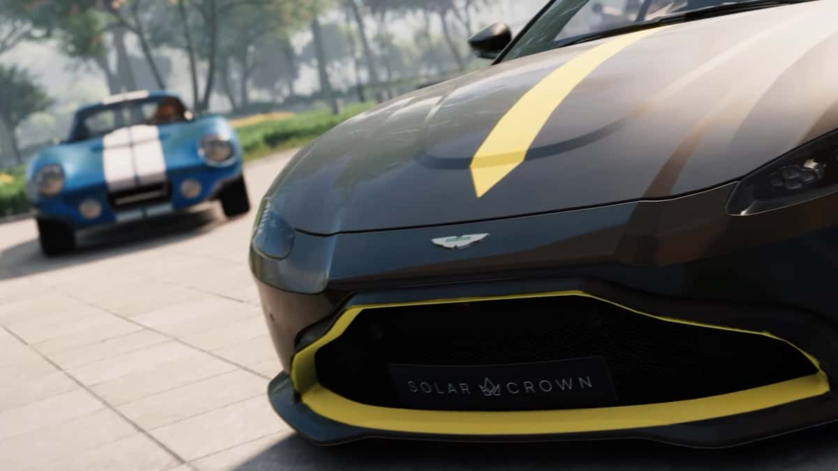 Aston Martin and Shelby in Test Drive Unlimited Solar Crown.