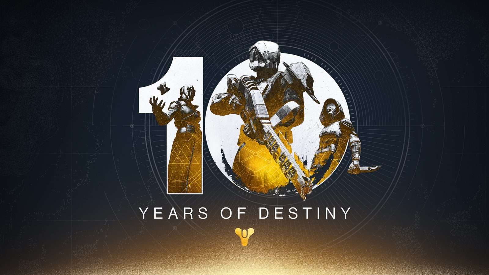 Destiny 2's 10th Anniversary logo