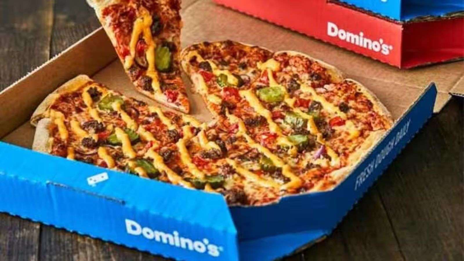 Dominos box of pizza