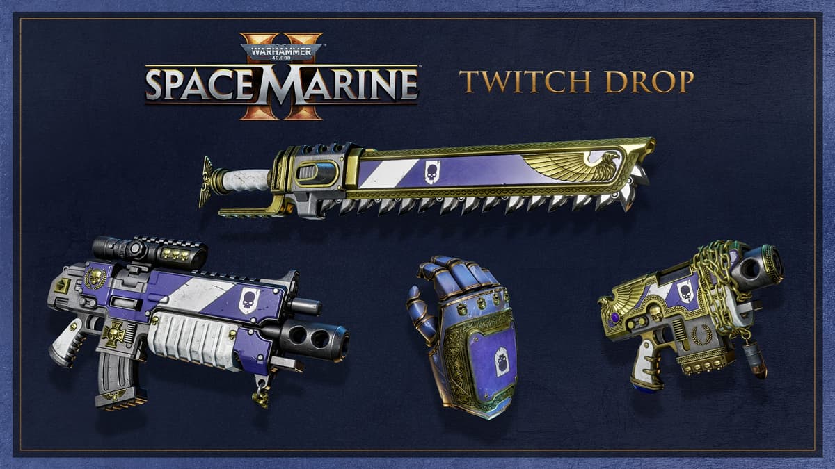 All Twitch Drops for Space Marine 2