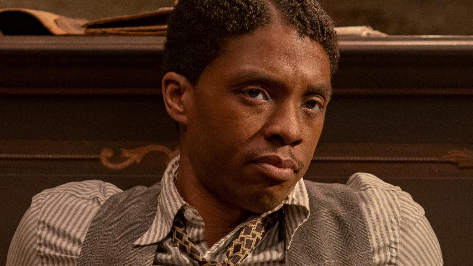 Chadwick Boseman in Ma Rainey's Black Bottom.