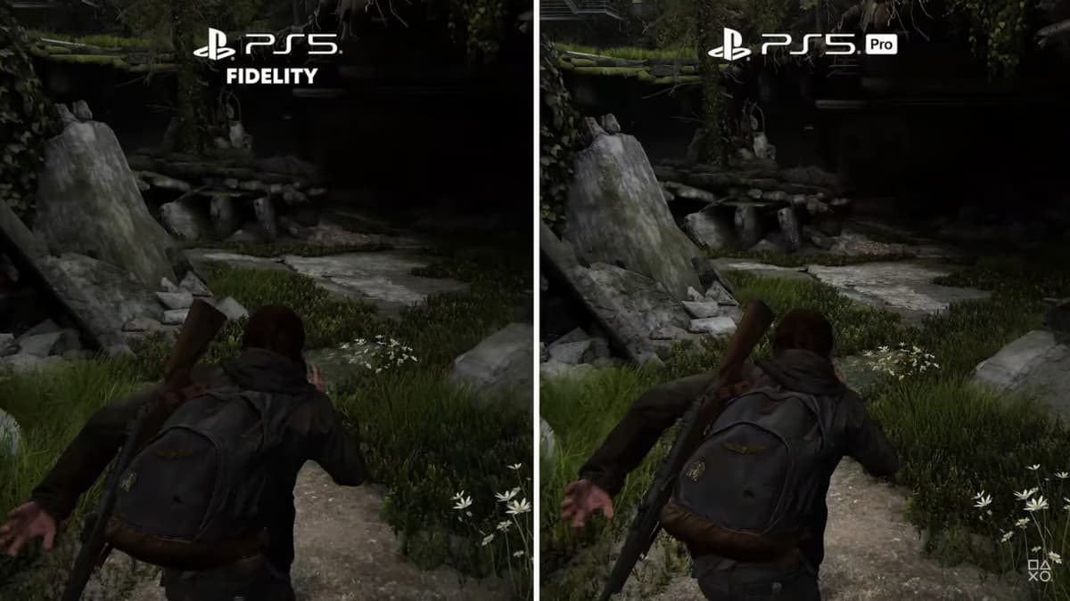 The Last of Us 2 running on PS5 Pro