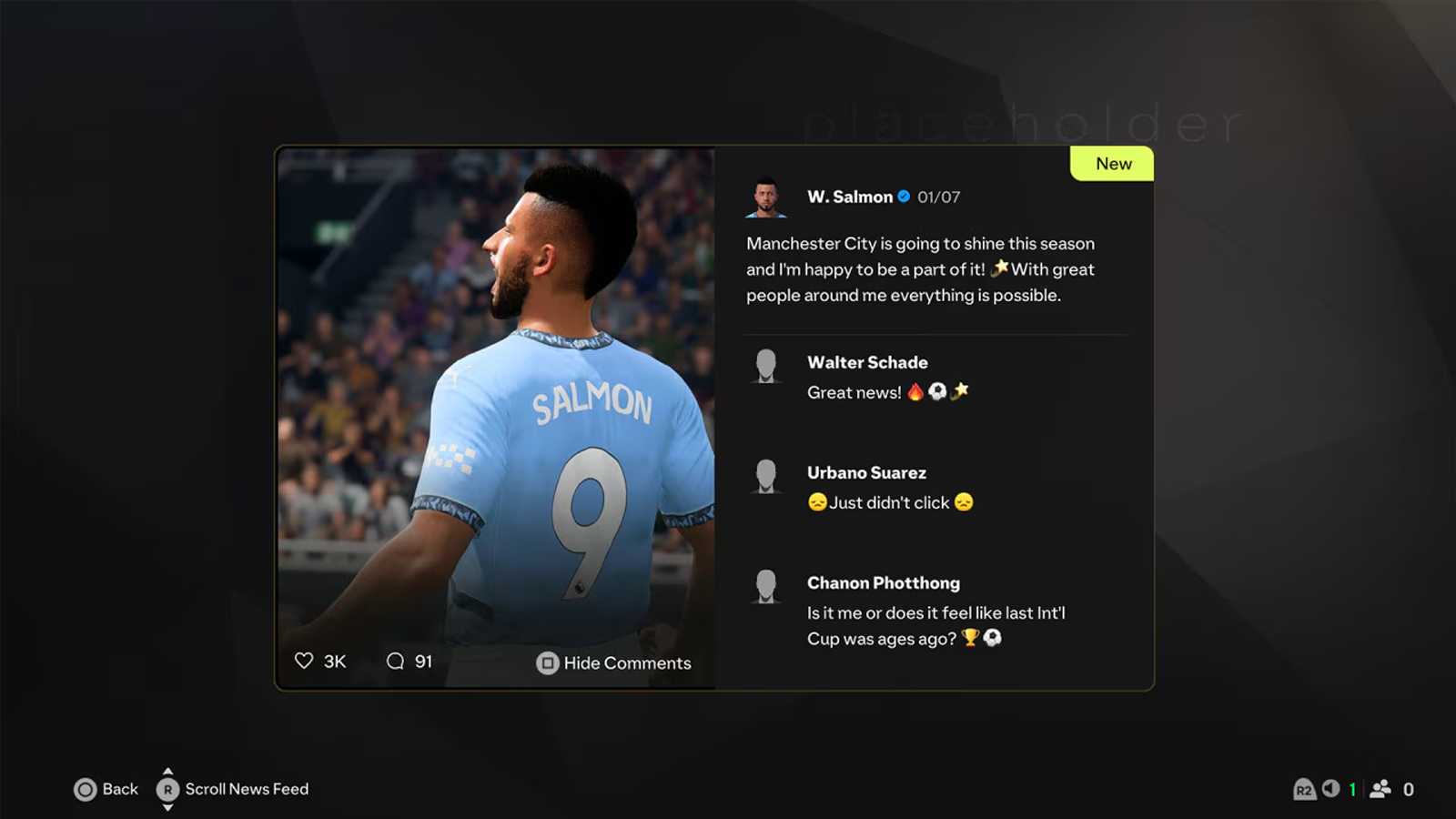 ea fc 25 career mode social media